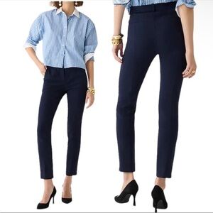 Navy J. Crew high rise Cameron pant